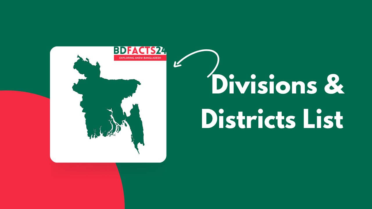 bangladesh divisions and districts list