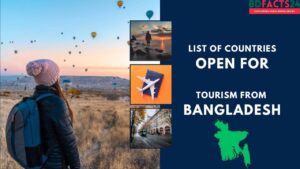 which countries are open for tourism from bangladesh